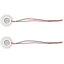 2Pcs Ultrasonic Mist Maker Ceramic Disc with Wire and Sealing Ring for Humidifier, Fogger and Aromatherapy Diffuser