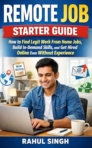 Remote Job Starter Guide: How to Find Legit Work From Home Jobs, Build In-Demand Skills, and Get Hired Online Even Without Experience
