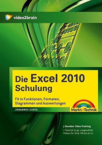 Pearson Education Excel 2010 Manual De Software Alemán - Software De Consulta Software Office, Alemán, Johannes Curio, Video2brain, Dvd Pearson Education Excel 2010 Manual De Software Alemán - Software De Consulta Software Office, Alemán, Johannes Curio, Video2brain, Dvd