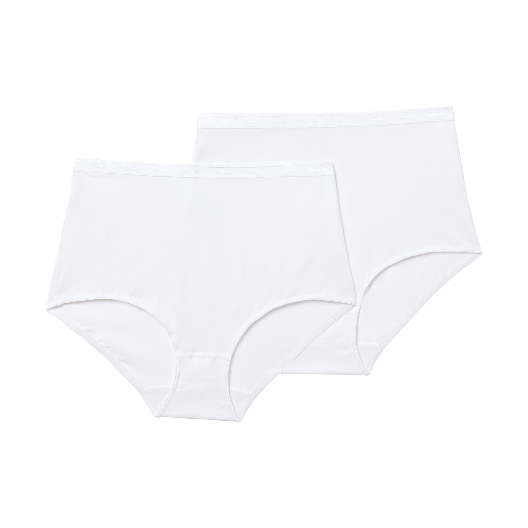 Playtex Brief Woman Maxi Organic Cotton Ultra-Comfort x2, White, XXL