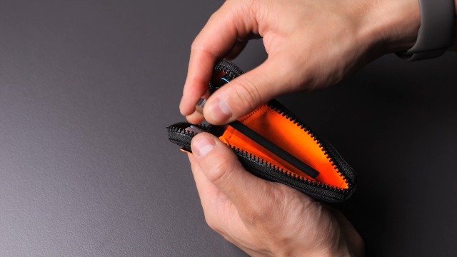Amazon.com: ALPAKA Zip Card Pouch - Card Wallet and Coin Pouch