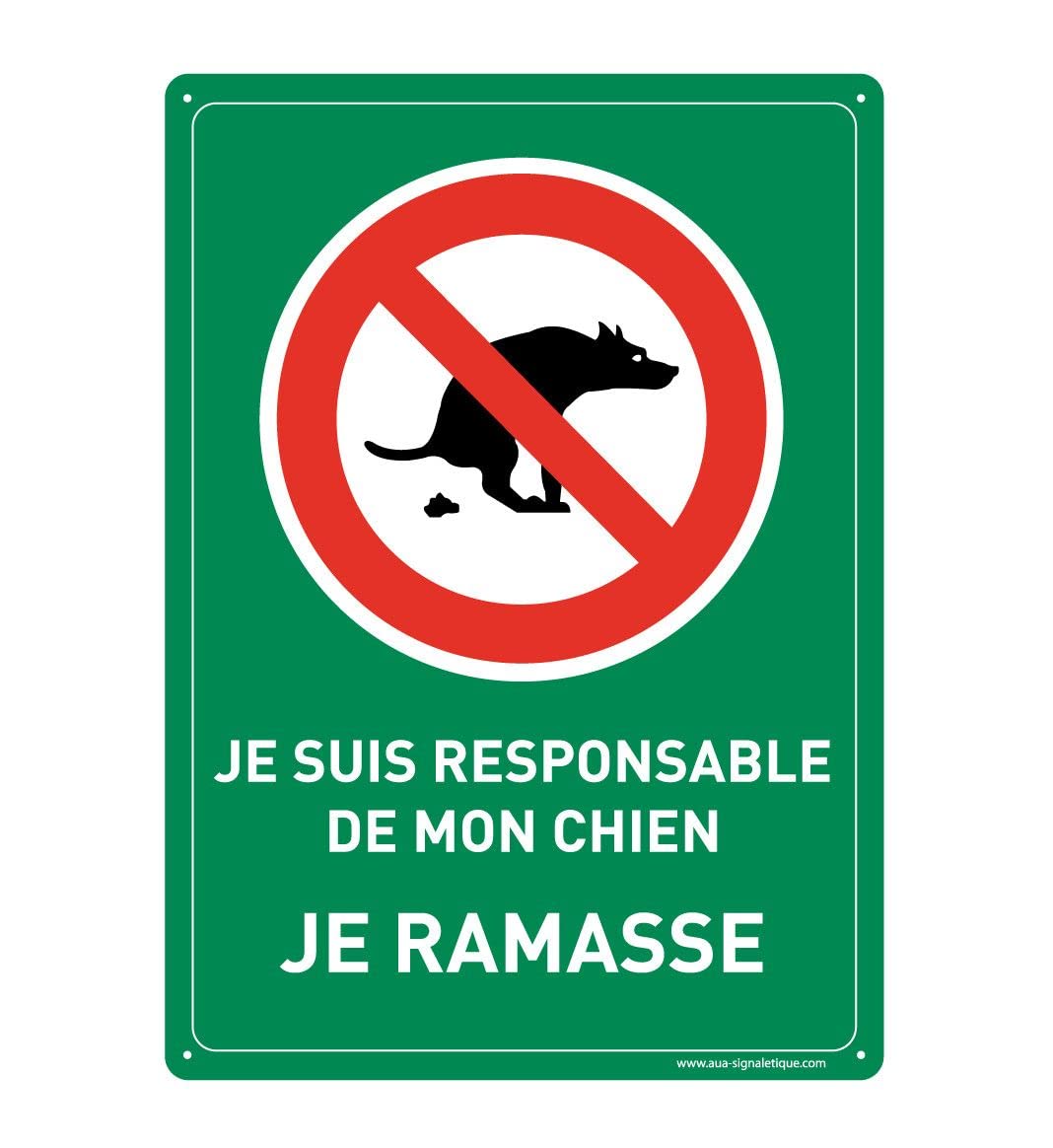 AUA SIGNALETIQUE 202090-AI-p-150x210 with Signal Pre-drilled Sign, Multicoloured, 150x210 mm