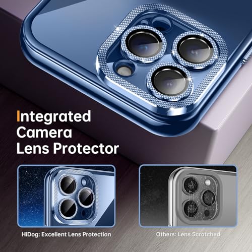Coque iPhone Pro Max transparente magnétique avec protège-objectif - 4