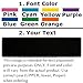 Custom Name Patch 4" x 1" Embroidered Iron On/Sew On Personalized