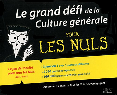 FIRST - Le grand défi de la Culture générale pour les Nuls, 2e