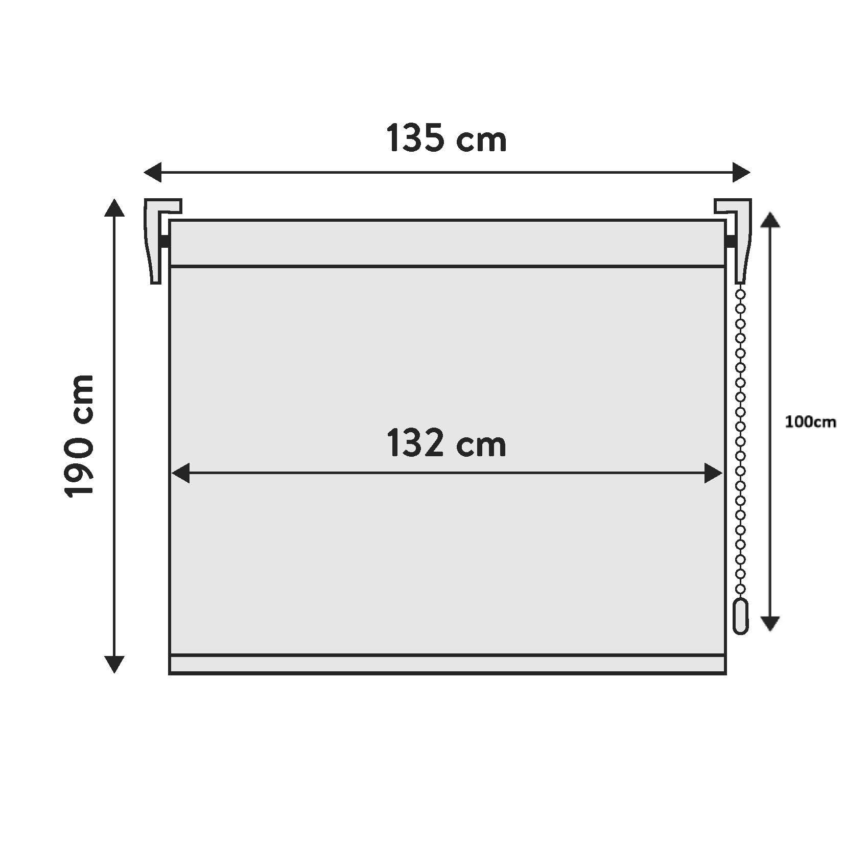VIEWTEX | Store Enrouleur Isolant Thermique Screen Degré d'ouverture 10% Sable 135 X 190cm| Fabriqué en Europe | 5 Ans de Garantie