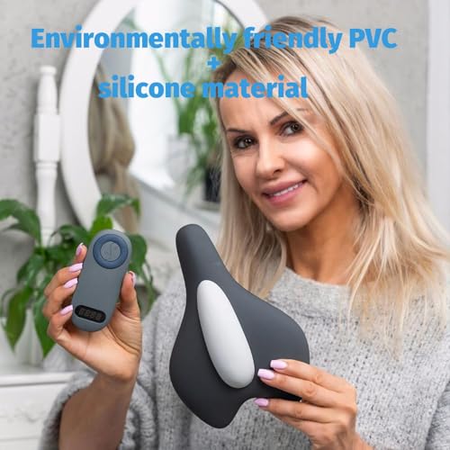 Pelvic Floor Trainer for Women and Men with Intelligent Remote Control USB Charging Strengthening Tightening Pelvic Muscles for Postpartum Recovery Daily Exercise at Home or Travel (Blue) - Image 6