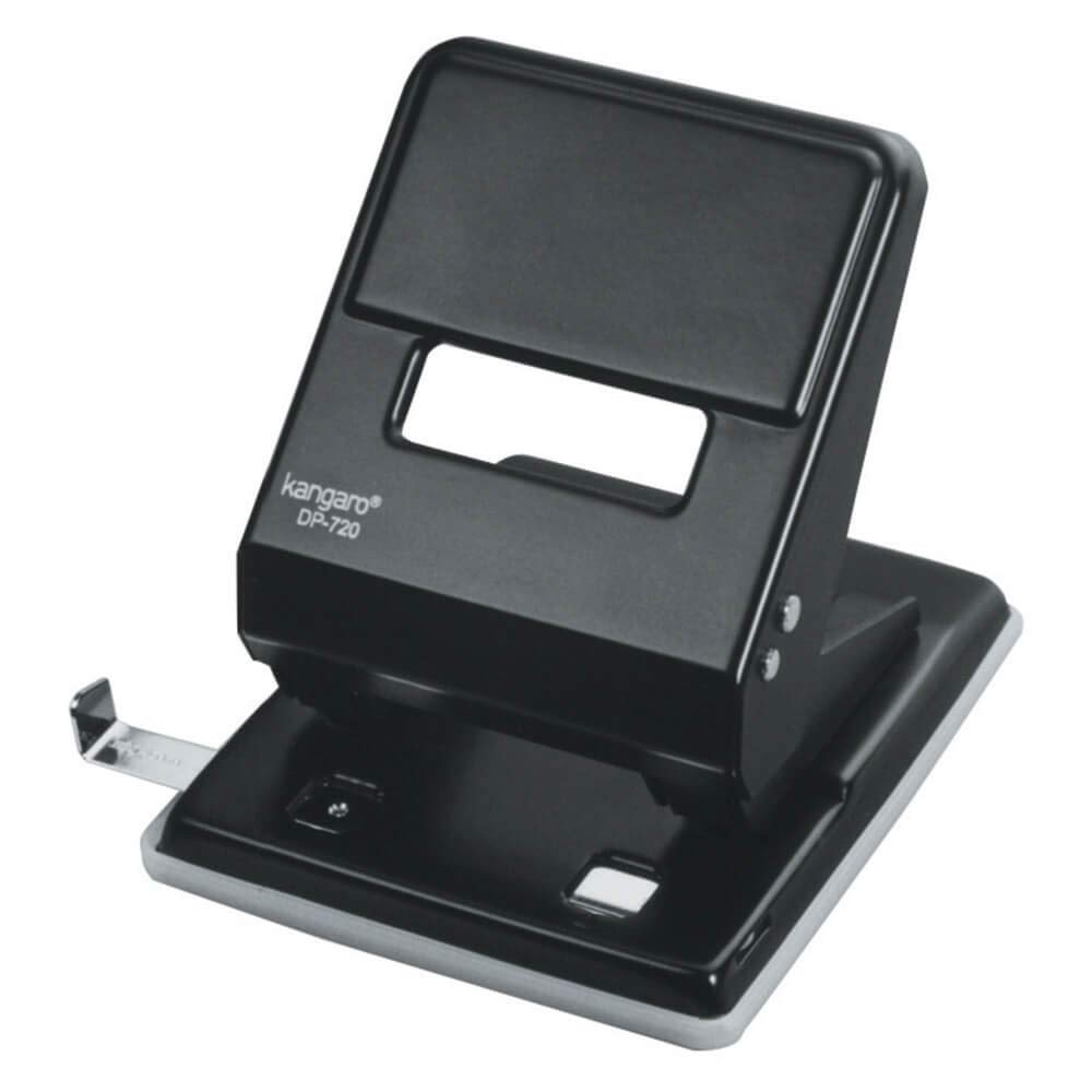 Kangaro Perforatrice DP-720 con barra guida in metallo, capacità di punzonatura: 36 fogli