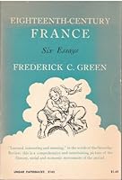 Eighteenth-century France,: Six essays B0007DRPBC Book Cover