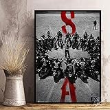 ❤【Fácil de usar】: puede colocar el póster directamente en la pared o colocarlo en su marco de fotos favorito para decorar su habitación de manera hermosa. (Nota: el producto no incluye el marco)