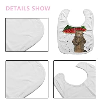 特価☆パッチリお目めの猫ちゃんスタイ☺️よだれ掛け☺️水色