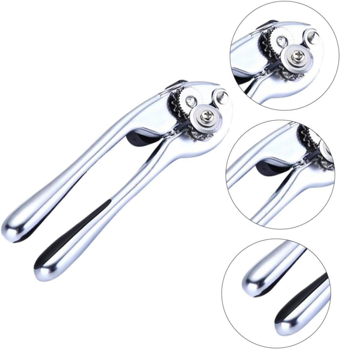Multi-function Can Opener with Comfortable Grip Heavy-duty Metal Bottle Opener and Kitchen Tool Easy Manual Use for Cans and Beer Bottles Compact and Practical for Home Cooking