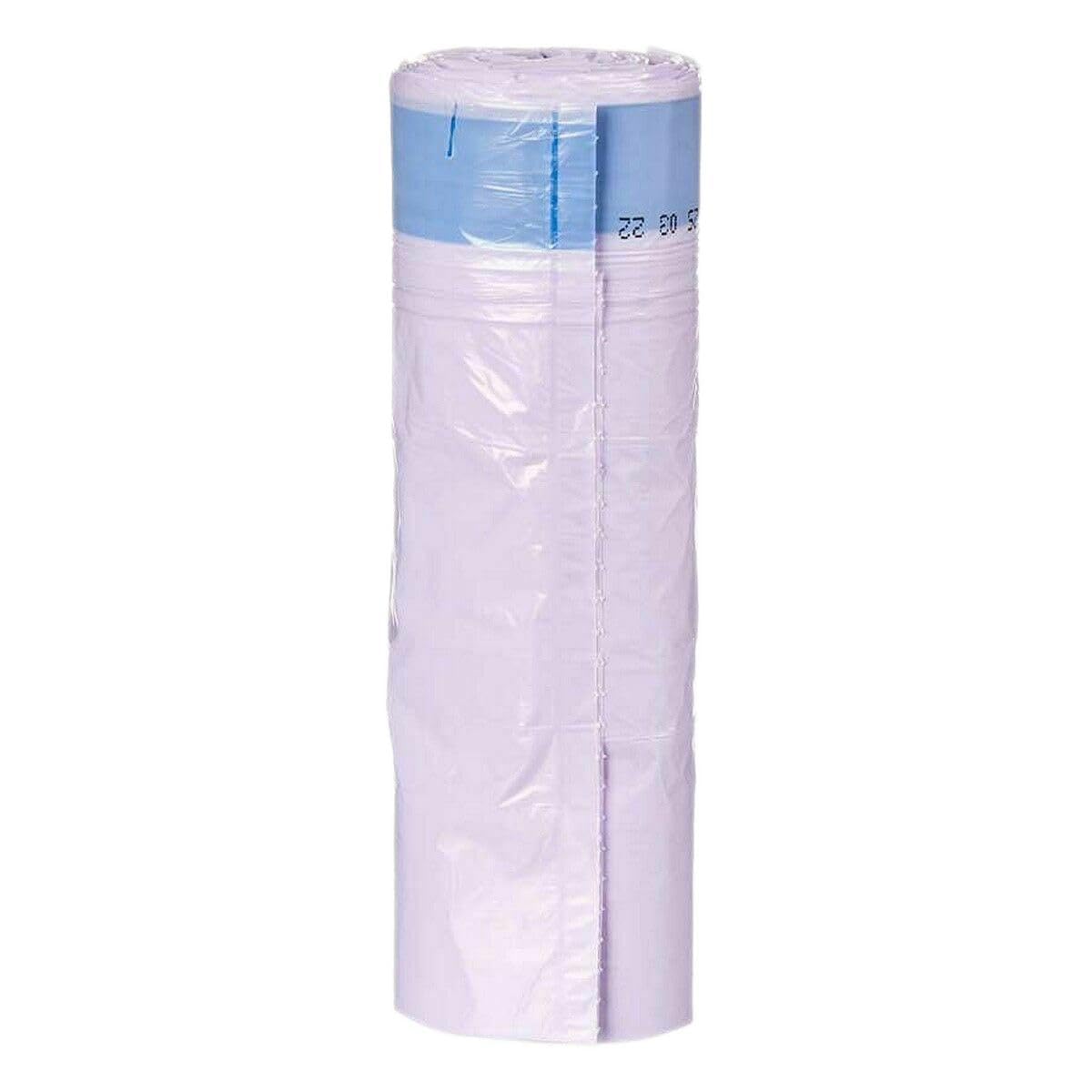 BigBuy Home Bolsas de Basura Perfumado Autocierre Lila Polietileno 24 Unidades 10 L