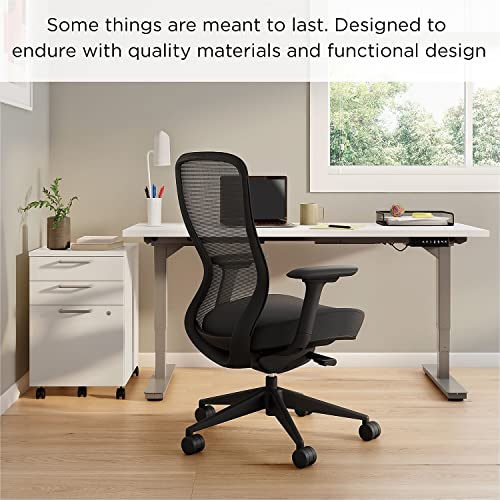 Image of Staples 2722088 Ayalon Mesh and Fabric Task Chair Black