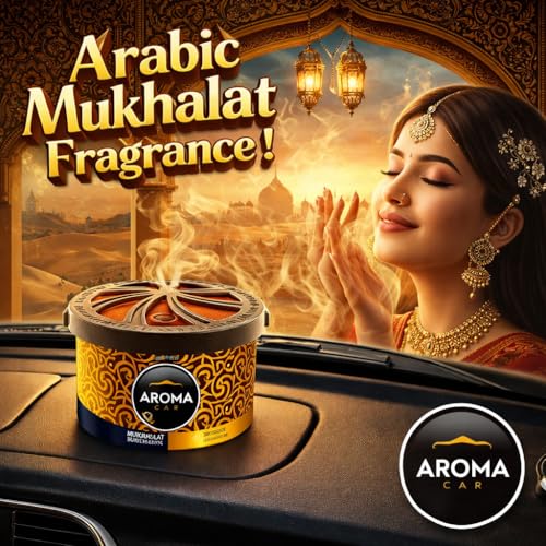 Image of Aroma Car Perfume Organic Air Freshener Mukhalat 40g