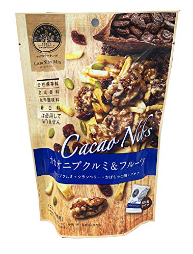MD ナッツスナッキングCMカカオニブクルミ&フルーツ 68g ×3袋