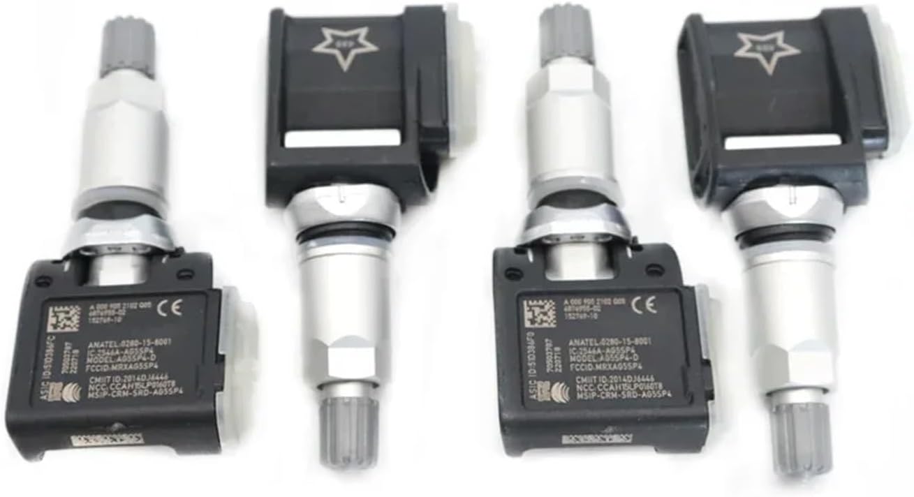 TPMS Tire Pressure Monitoring Sensor, Compatible with BMW 5 G30 G31 G38 F90 M5, 6 G32 GT, 7 G11 G12, X3 G01, X4 G02, X5 G05,OE 36106872803 36106887147(4pcs)