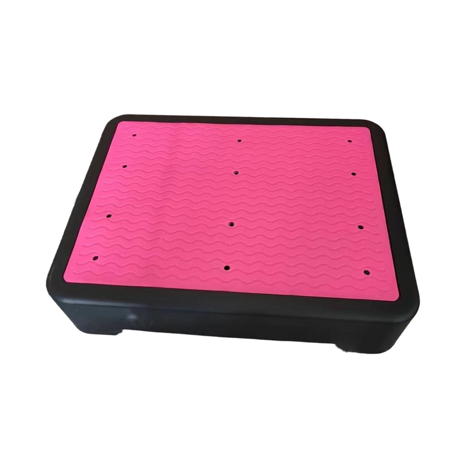 Exercise Step Board Compact Non Slip Indoor Outdoor for Seniors Footstool Pink Luminescence-image-40