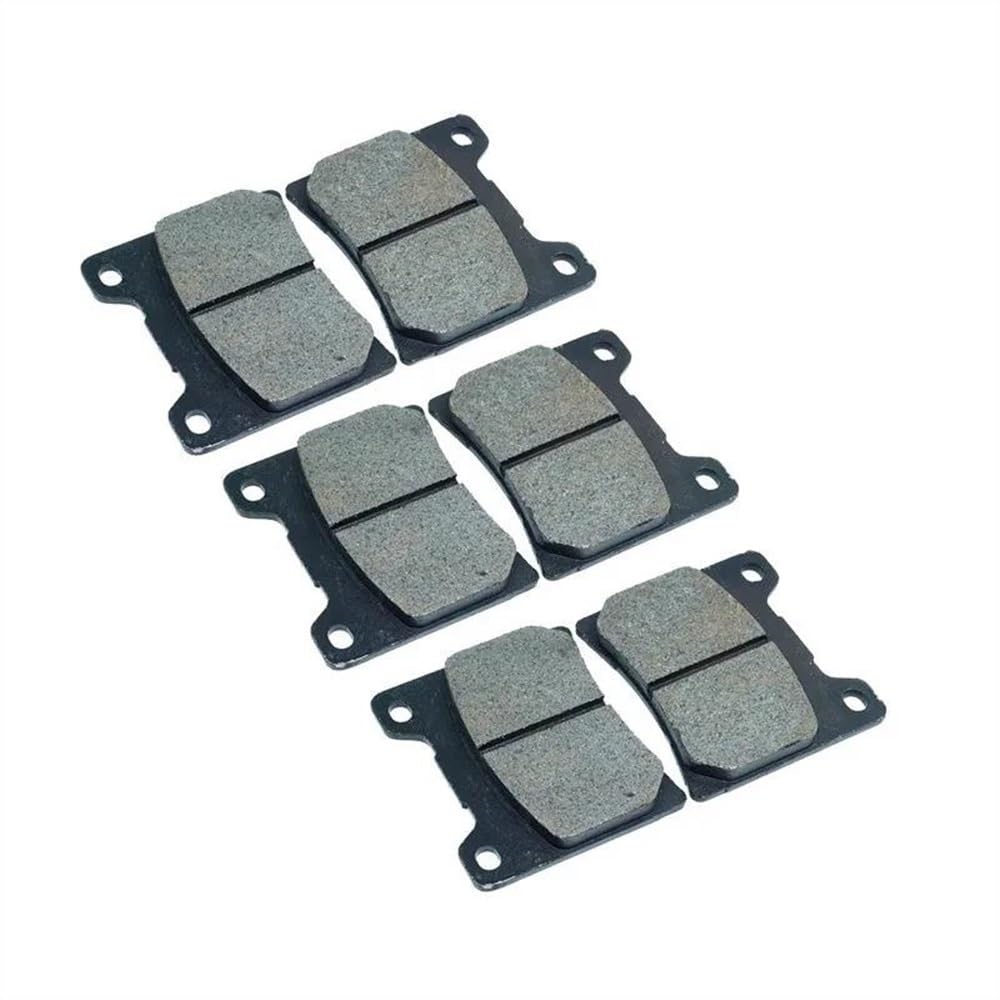 Plaquettes de frein moto semi-métalliques pour stopper les sifflements sur FJ1200