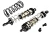 C31828BLACK Alloy Machined HD Big Bore Shocks (2) 90mm for 1/8 Scale Off-Road