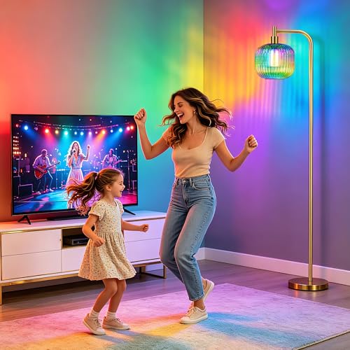 Cordless Floor Lamp for Living Room, 5400mAh Battery Operated Standing Lamp — view 6
