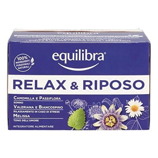 Equilibra Tisana Relax e Riposo 15 Filtri