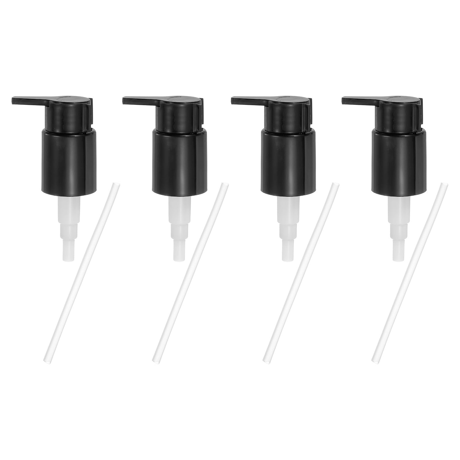 Pompe distributeur de savon 24/410 uxcell lot de 4 tête de rechange noire pour flacon