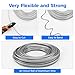 RASKOO 55FT 9 Gauge(3mm) Bendable and Strong Craft Wire, Flexible Aluminum Armature Wire for Sculpting, Crafts, DIY Projects, Bonsai Tree, Easy to Cut