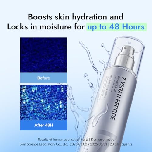 MIZON 7 Vegan Peptide Booster Serum, 5.07 fl oz | Korean Serum, Hyaluronic Acid Niacinamide Adenosine, Anti Aging for Sensitive Skin, Wrinkles Pores & Hydration Glass Skin - Image 6