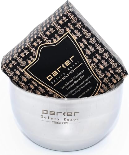 Parker Deluxe Unbreakable Stainless Steel Shaving Bowl – for use with your favorite Shave Soap or Lathering Shaving Cream - Image 3
