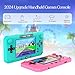 EASEGMER Retro Handheld Game Console for Kids & Adults - 4.0 Inch Portable Video Game Player with 150 Preloaded Classic Games, Big Screen, for Birthday, Christmas, Travel (Blue)