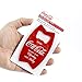 Tablecraft Stainless Steel Coca-Cola Bottle Opener Fridge Magnet, Red