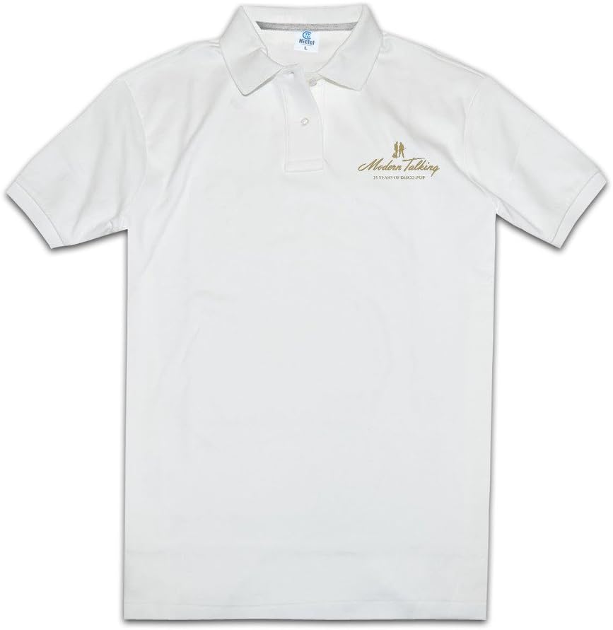Modern Talking 25 Years Of Disco Pop Tops & T-Shirts Black Polo Pack Male