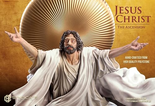 Estatua Premium de Jesús en Ascensión 1:4 Escala miniatura 7
