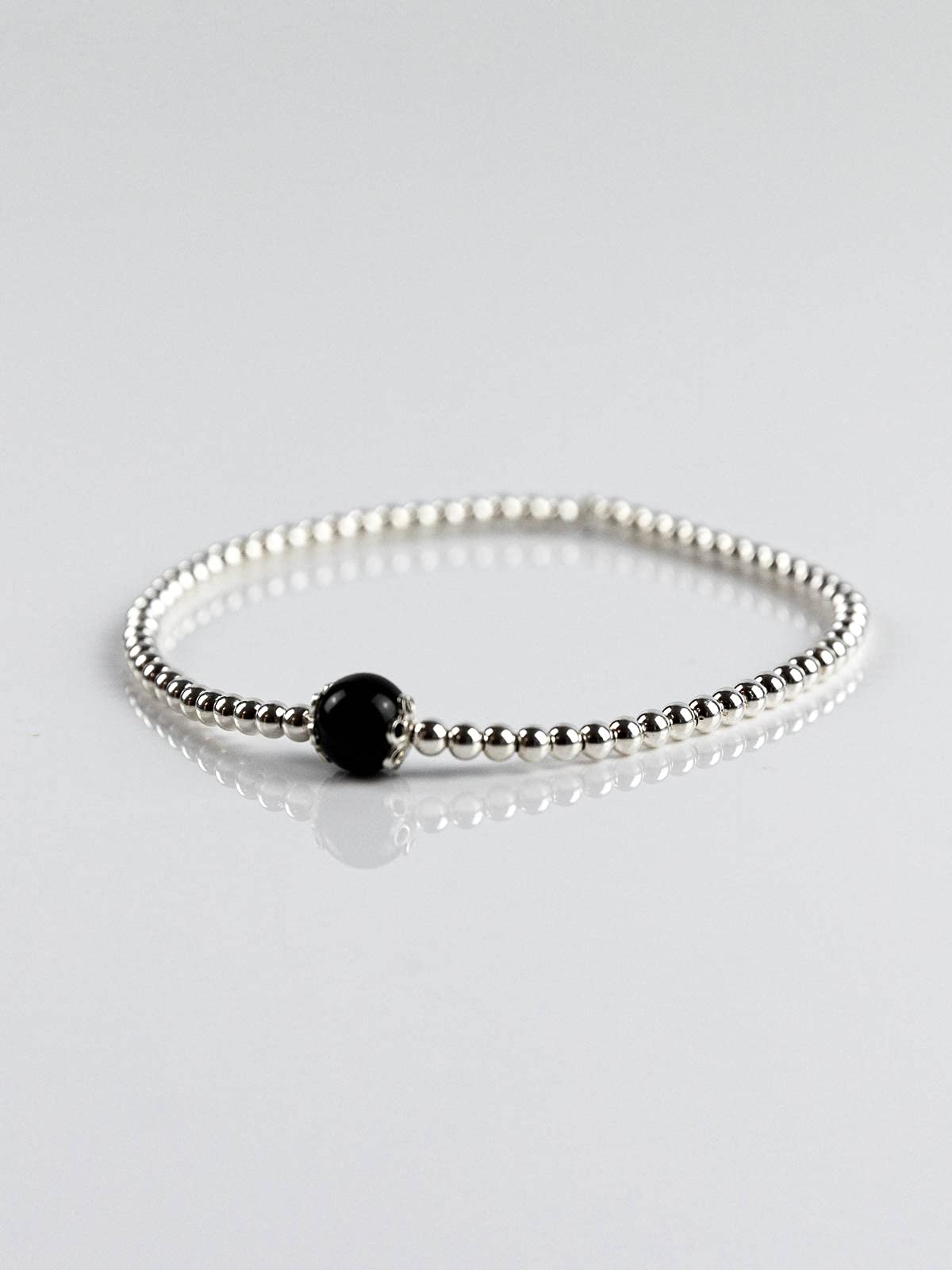 Su Coccu - Bracciale tradizionale sardo, amuleto. Argento925 (Nero), Karalbijoux