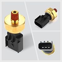 Vista 3 de Interruptor del sensor de presión de aceite del motor, unidad de envío de aceite, interruptor de remitente del sensor de presión de aceite del motor