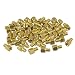 50 Pcs Brass PCB Standoffs Hexagonal Spacers M3 Male x M3 Female 4mm