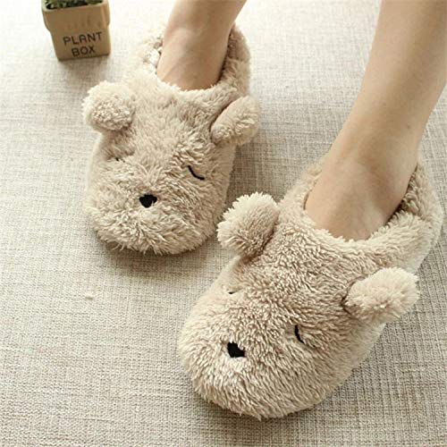 Women Indoor Slipper Winter Home Animal Shoes Plush Slip-on Maternity Slipper Girl Non-Slip Soft Slipper Flat Floor Footwear3