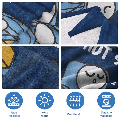 Funny Birthday Gift for Dad Husband, Dad is Not Sleeping Blanket - Image 4