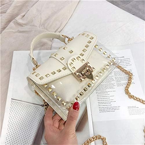 2019 Design Luxury Brand Donna Trasparente Borsa Trasparente Jelly PVC Borse  piccole Borse a tracolla Borse a tracolla a tracolla femminili 4 :  Amazon.it: Scarpe e borse
