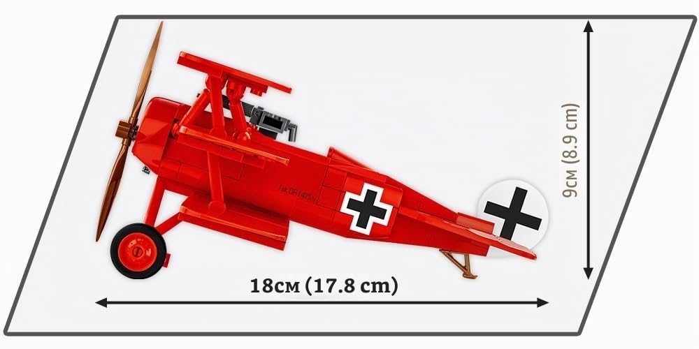 COBI - Collection Historique – Fokker Dr I Baro Rouge (217 pièces)