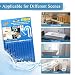 JOYXEON Limpiador de desagües Limpia Tuberias Drain Sticks Varilla de Limpieza,Mantiene Las...