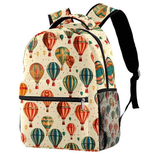 Sac à dos voyage ethnique montgolfière cadeau idéal fille garçon