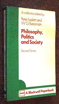 Paperback Philosophy Politics and Society: Second Series Book