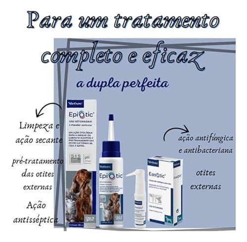 Tratamento Easotic Otologico Para Cães 10ml