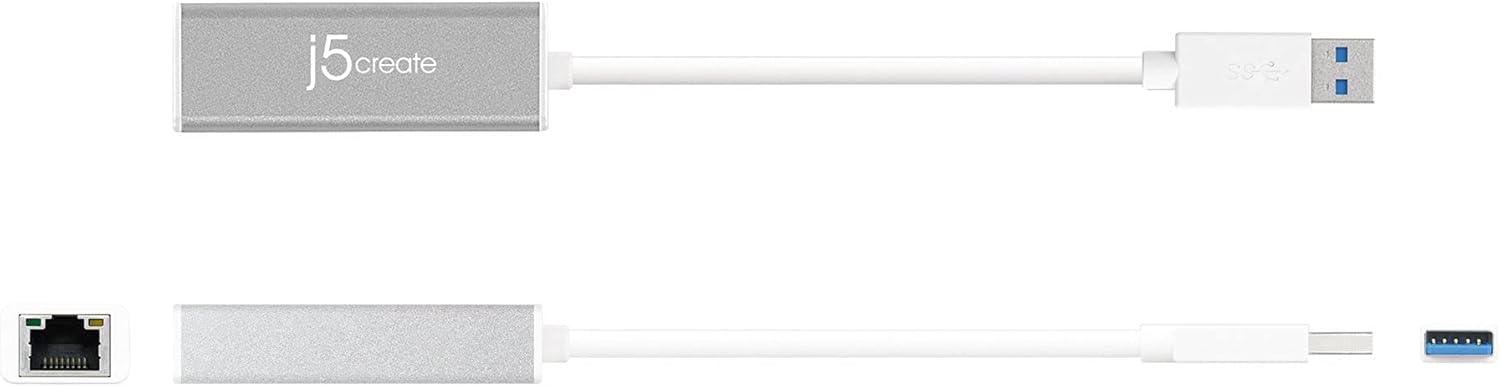 J5 Create j5create USB 3.0 Ethernet Adapter, JUE130