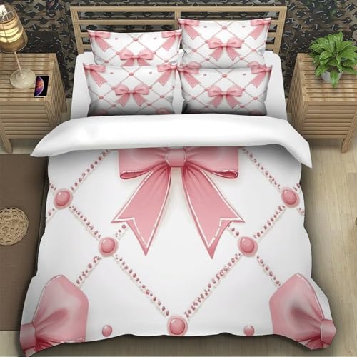 Parure de lit imprimé 3D microfibre ultra douce avec housse de couette hypoallergique