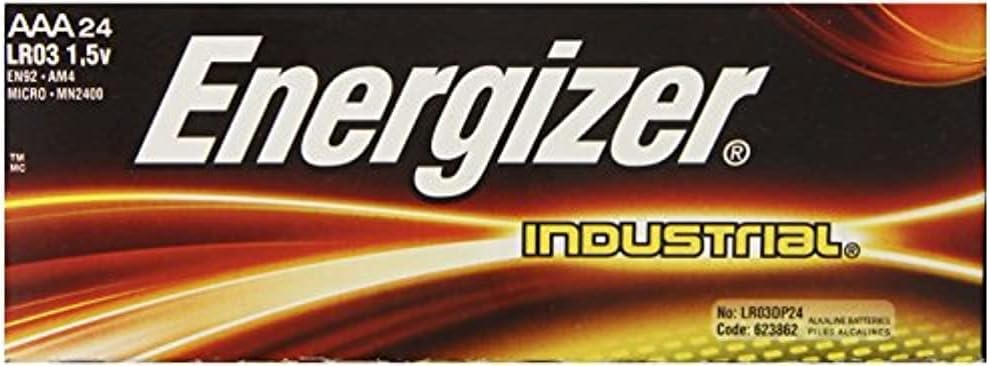 Industrial AAA Alkaline Batteries 24 per Box EN92