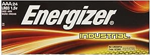 Energizer Industrial AAA Alkaline Batteries 24 per Box EN92