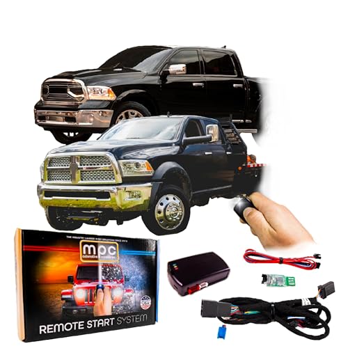 MPC Remote Start Kit Compatible with RAM 1500, 2500, 3500
